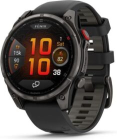 Garmin fēnix® 8 Pro 47 mm AMOLED Sapphire — Harmaa — Juoksu- ja ulkoilukello GPS rannesykemittari AMOLED pitkä akunkesto