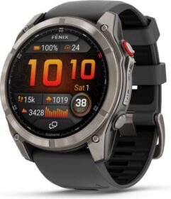 Garmin fēnix® 8 Pro 51 mm AMOLED Sapphire kello juoksuun ja ulkoiluun harmaa