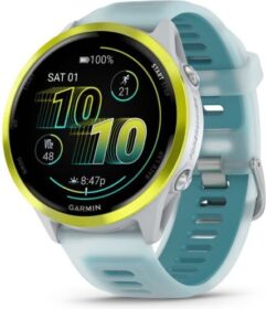 Garmin Forerunner® 570 47 mm GPS-juoksukello valkoinen — rannesykemittaus edistyneet treeniominaisuudet ja älyilmoitukset