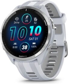Garmin Forerunner® 965 46 mm Harmaa – GPS-juoksukello AMOLED-näyttö rannesykemittaus reittikartat & musiikki pitkä akunkesto