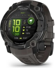 Garmin Instinct 3 50 mm AMOLED – musta unisex • GPS-sykemittari & juoksukello pitkä akunkesto kestävä ulkoiluälykello