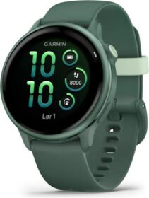 Garmin vívoactive 6 (43 mm) Vihreä — GPS-juoksukello & älykello rannesykemittaus aktiivisuus- ja unen seuranta