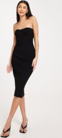 Gina Tricot Juhlamekot & bilemekot – Black – Knitted Tube Dress – Mekot