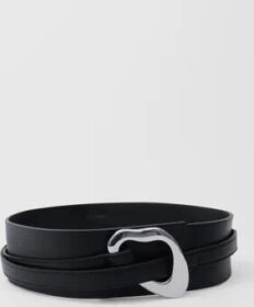 Gina Tricot Musta – Wide statement belt