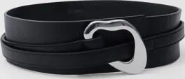 Gina Tricot Musta – Wide statement belt