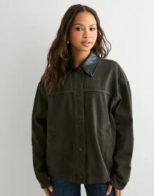 Gina Tricot Ruskea – Barn denim jacket