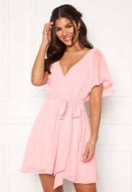 Goddiva Flutter Skater Dress