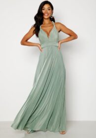 Goddiva Multi Tie Maxi Dress