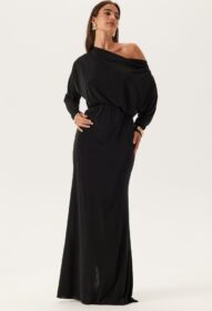 Goddiva Multi Way Long Sleeve Maxi Dress
