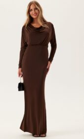 Goddiva Multi Way Long Sleeve Maxi Dress