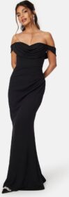 Goddiva Off Shoulder Maxi Dress