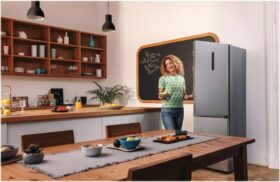 Gorenje NRK6202AXL4 331 L No Frost (jääkaappi) SN-T 12 kg/24h E Harmaa Metallinen Valkoinen