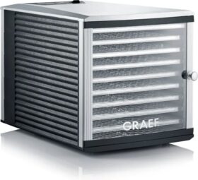 Graef Graef DA510 Dehydrator sienikuivain 10 tarjotinta Musta-harmaa