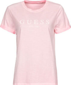 Guess Lyhythihainen t-paita Guess  ES SS GUESS 1981 ROLL CUFF TEE  EU XS