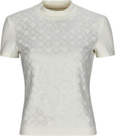 Guess Lyhythihainen t-paita Guess  MOCK NECJK ALL OVER LOGO  EU XS