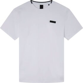Hackett Hs Badge Short Sleeve T-shirt Refurbished Valkoinen S Mies