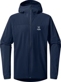 Haglöfs Move Softshell HoodMen Tarn Blue – S