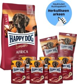 Happy Dog Sensible Africa – Tassukaverin Arkipaketti