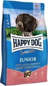 Happy Dog Sensible Junior – Kana Lohi & Peruna 4 kg