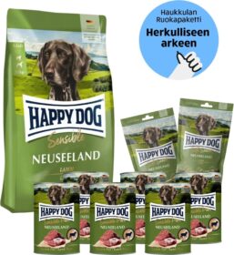 Happy Dog Sensible Neuseeland – Tassukaverin Arkipaketti