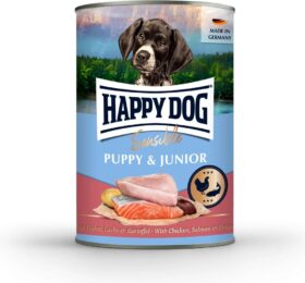 Happy Dog Sensible Puppy & Junior – Kana Lohi ja Peruna 400g