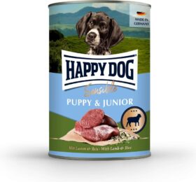 Happy Dog Sensible Puppy & Junior – Lammas ja Riisi 400g