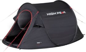 High Peak Vision 2 Telttailu Tunneliteltta 186 kg Musta