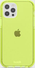 Holdit Suojakuoret – Acid Green – iPhone 12/12Pro Seethru Case – Tekniset asusteet