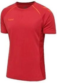 hummel Lyhythihainen t-paita hummel  T-shirt  Authentic Pro Rouge  EU S