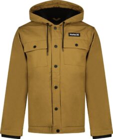 Hurley Charger Jacket Refurbished Ruskea XL Mies
