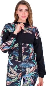 Hurley Wispy Leaves Pop Over Takki