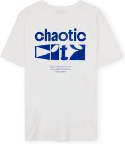 Imago Lyhythihainen t-paita Imago  T-Shirt Chaotic City – White  EU L