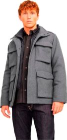 Jack & Jones Alex Wool Blend Field Takki