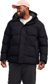 Jack & Jones Alpha Puffer Plus Size Takki Kunnostettu