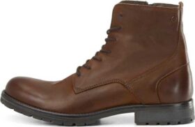 Jack & Jones Fworka Leather 19 Sts Boots Refurbished Ruskea EU 43 Mies