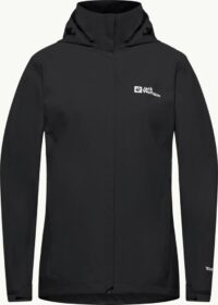 Jack Wolfskin Trailtime 2L ulkoilutakki naisille Black / L