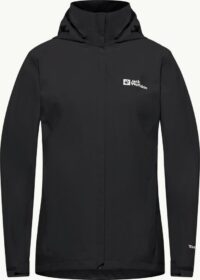 Jack Wolfskin Trailtime 2L ulkoilutakki naisille Black / S