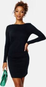 JDY Beanie L/S Dress Black XL