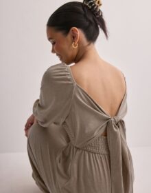 JDY Beige – Jdybirdie 3/4 3-Way Midi Dress Jrs