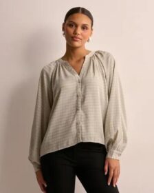 JDY Harmaa – Jdyjulia L/S Loose Shirt Wvn