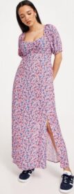 JDY JdY – Midimekot – Provence Pink Tulle Mini Flower – Jdydaisy S/S Midi Dress Wvn – Mekot