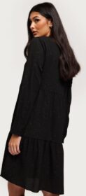 JDY Musta – Jdypiper L/S Foil Shirt Dress Wvn
