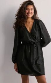 JDY Musta – Jdyroxy L/S V-Neck Wrap Dress Wvn