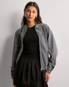 JJXX Harmaa – Jxziggy Washed Jacket Pnt