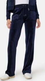Juicy Couture Del Ray Classic Velour Pant Night Sky S