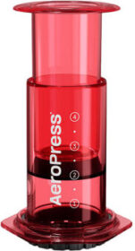 Aeropress Kahvinkeitin AeroPress – Clear Red