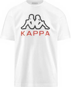 Kappa Edgar Ckd Short Sleeve T-shirt Valkoinen S Mies