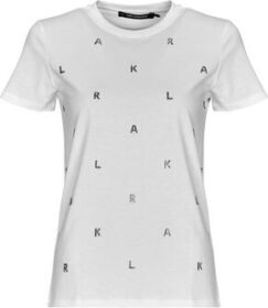 Karl Lagerfeld Lyhythihainen t-paita Karl Lagerfeld  RHINESTONE KARL  T-SHIRT  EU S