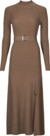 Karl Lagerfeld Pitkä mekko Karl Lagerfeld  LSLV BUCKLE BELT KNIT DRESS  EU XL