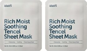 Klairs Rich Moist Soothing Tencel Sheet Mask Duo